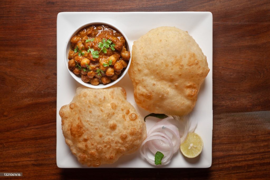 Chola Bhatura Delhi's best morning breakfast