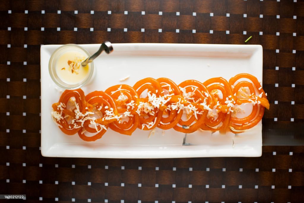 Sweet sensation Jalebi and rabri