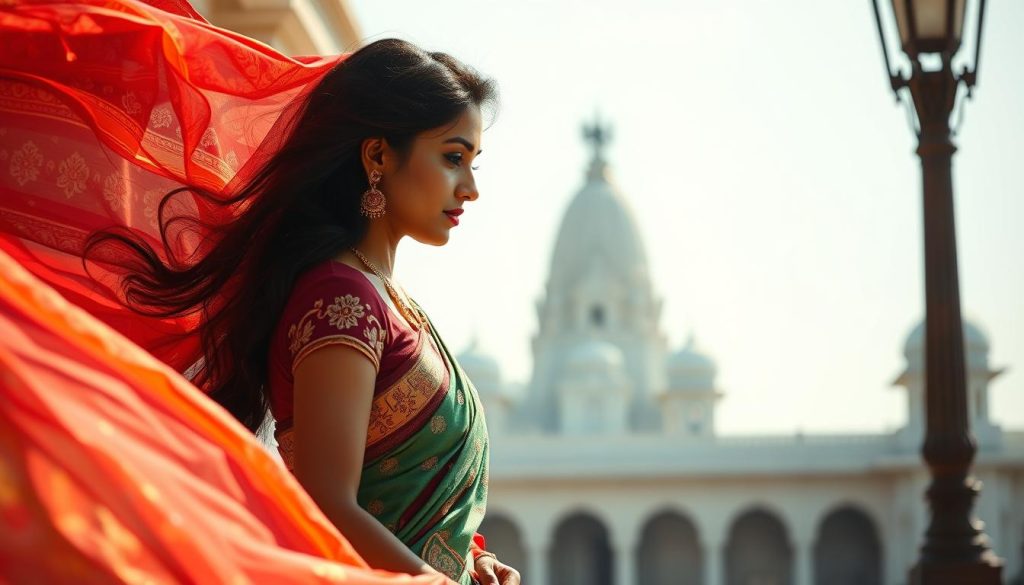 Finding Indain Fashion in Saree